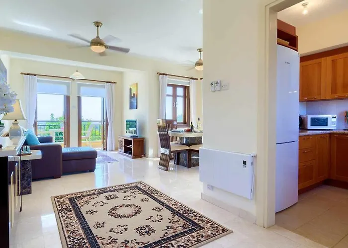 1 Bedroom Nesoi With Sea And Golf Views, Aphrodite Hills