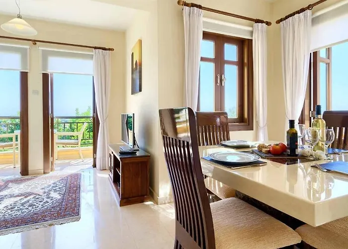 1 Bedroom Nesoi With Sea And Golf Views, Aphrodite Hills Lägenhet Kouklia